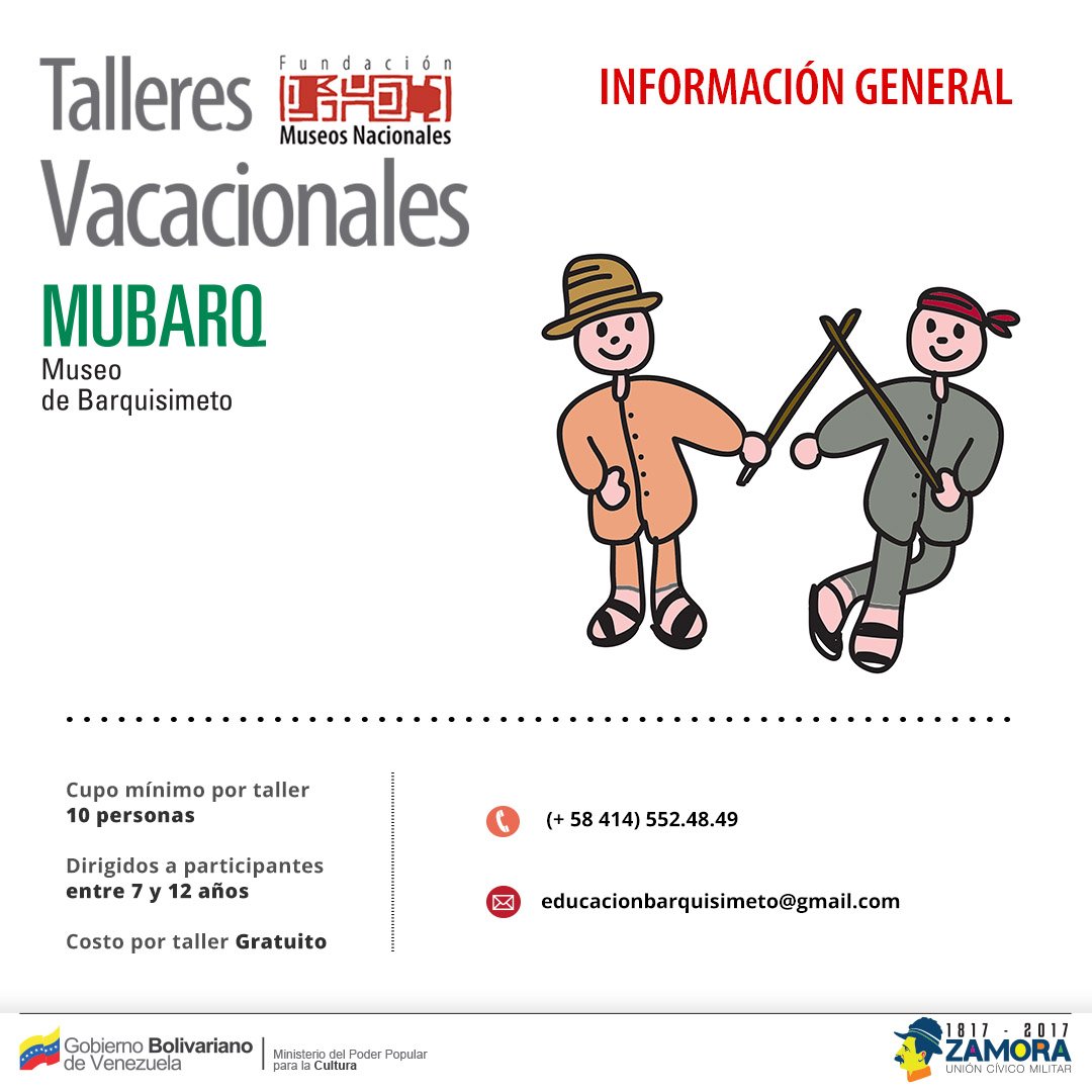 mbaccs's tweet photo. Vacacionales del Museo de Barquisimeto! https://t.co/9KF8wsWfKF