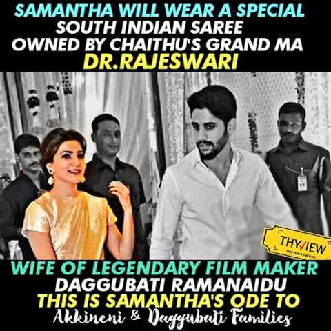 HariSam87's tweet photo. That's @Samanthaprabhu2 for u. Her innovation and respect towards Akkineni family at a time. #SamanthasThings 😆 #ReviveHandloom 💪 https://t.co/sb3tsAiYVY