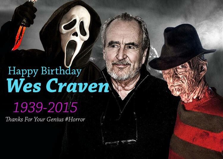 Happy Birthday, Wes Craven! 