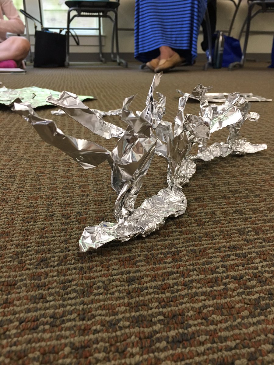 CoachTaylorDCI's tweet photo. Learning is a little row of growing trees. What seed got planted this week for you at #wissit17? #makingmetaphors https://t.co/j9V0js6C4v