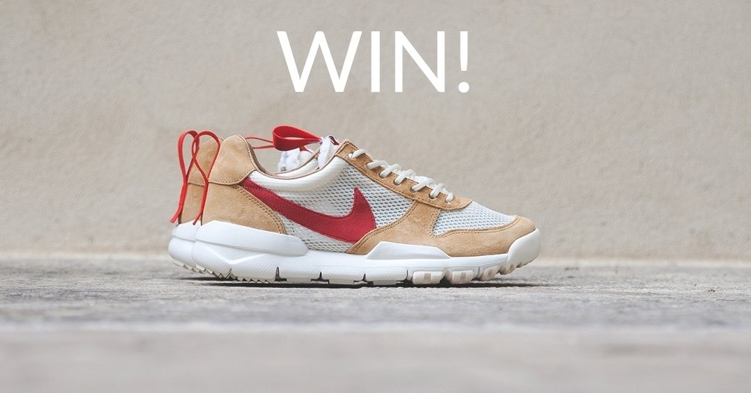 This week we have a pair of the recent NikeCraft x Tom Sachs Mars Yard 2.0 shoes to giveaway! Head over to our IG for more info..! #Nike