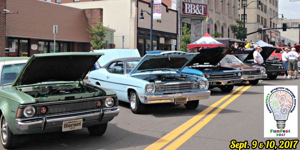 funfesthazleton's tweet image. Classic cars will be on display Sat. Sept. 9 from 12-3 p.m. at the annual Funfest Car Show.