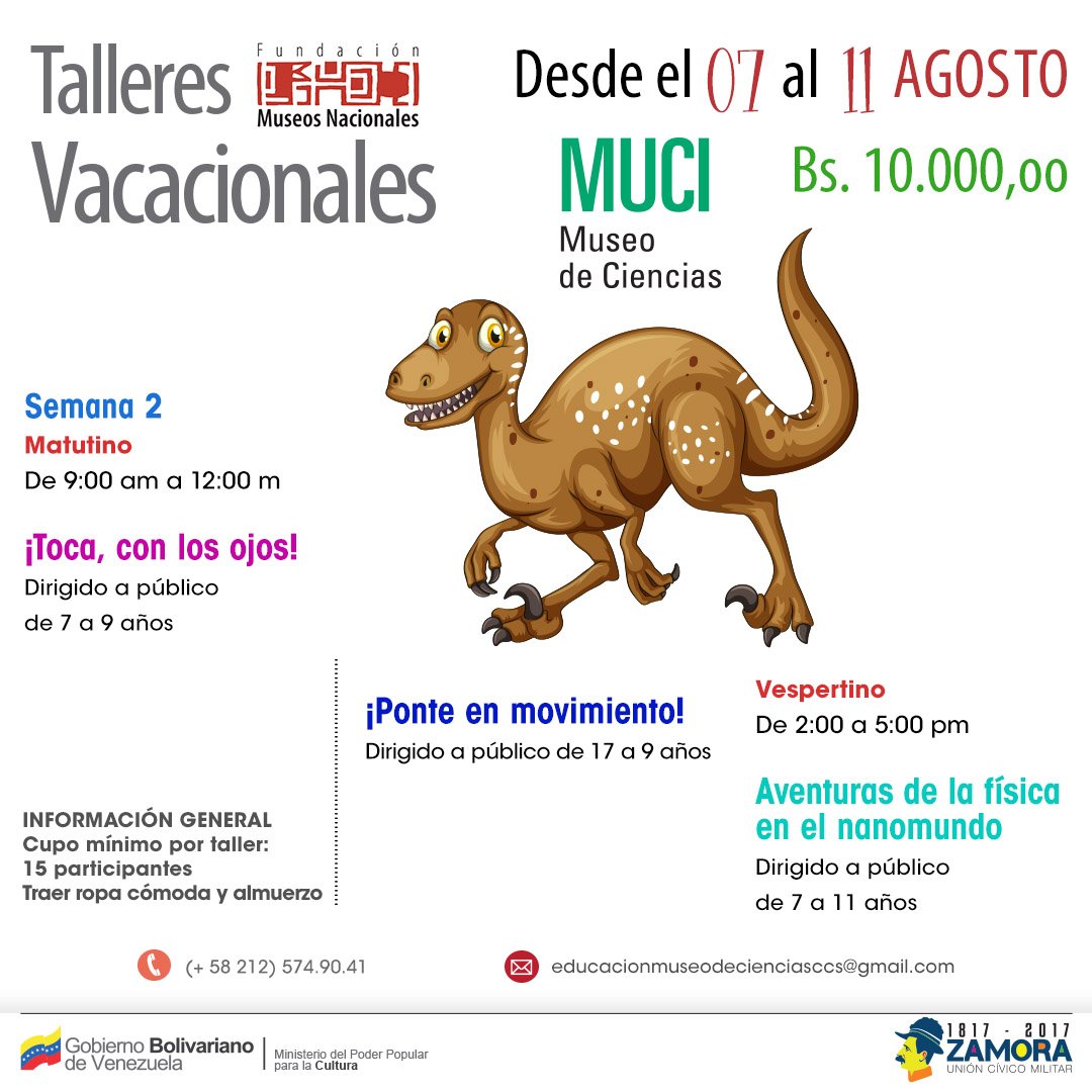 mbaccs's tweet photo. Vacaciones con la ciencia en el MUCI! https://t.co/LkasdHMAkb