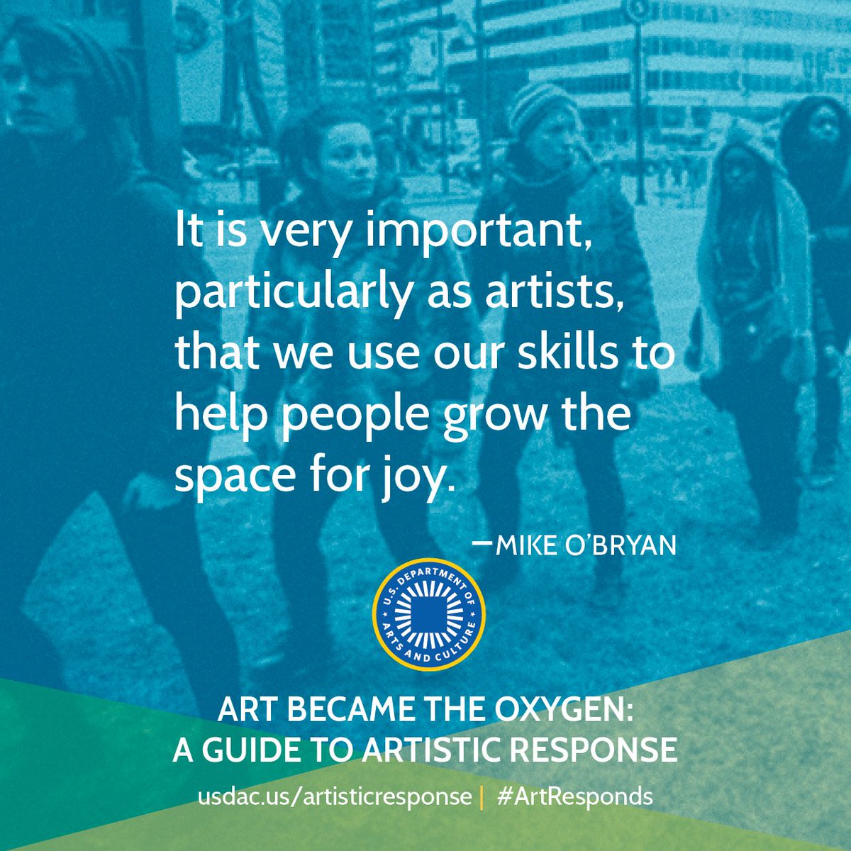 NEW: What can art do to offer care, amplify protest, &amp; promote reframing &amp; resilience? Read our #ArtResponds guide usdac.us/artisticrespon…