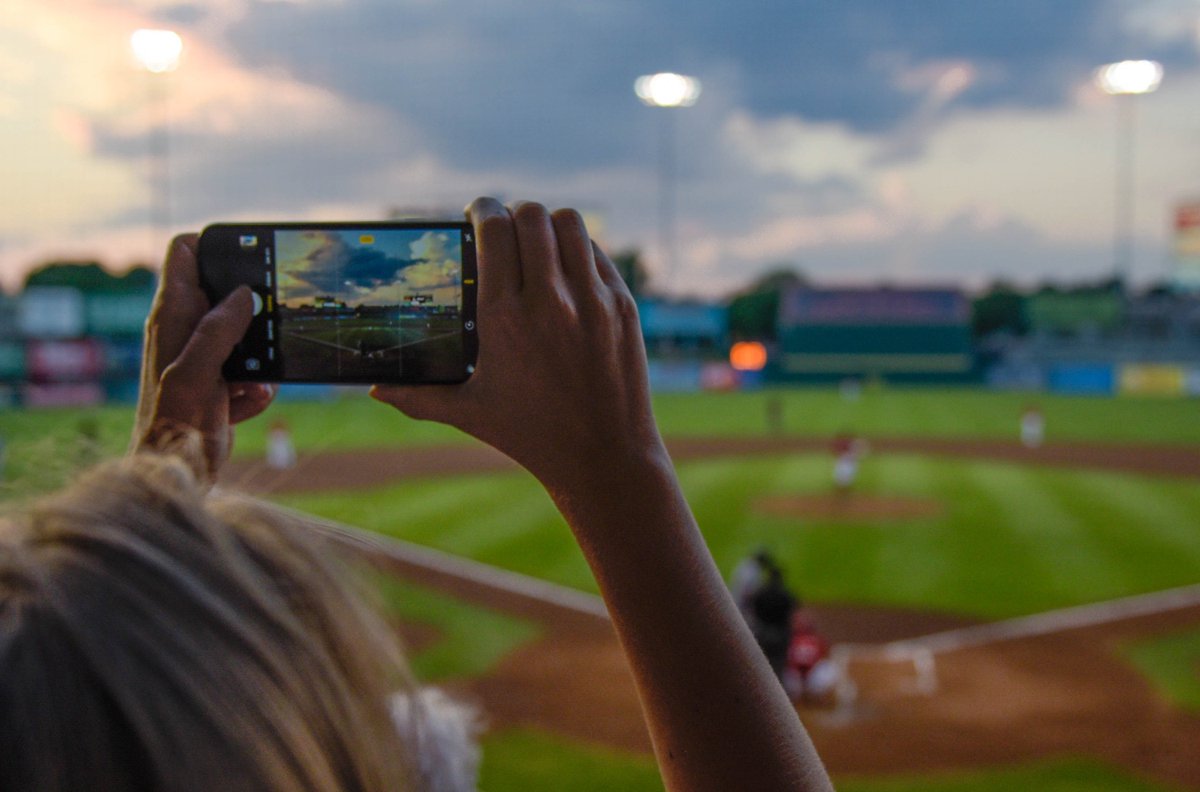 PawSox's tweet photo. Fans can tag us on social media using #GridGram to end up on the CF video board during the game, courtesy of @nationalgridus! https://t.co/yVmLZWzH5Q