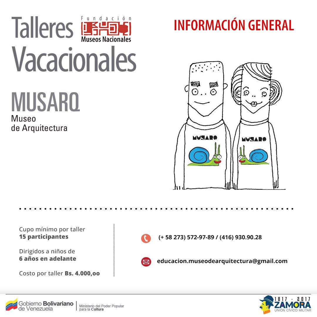 mbaccs's tweet photo. Las fabulas urbanas para los niños se activan en vacaciones en el Musarq! https://t.co/okWWWTbKxy