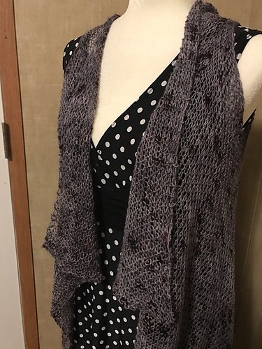 MyYarnBox's tweet photo. Check out Ravelry member Chococat's Seabrook Vest made with just one skein of Yarn Carnival High Wire 3-Ply!#yarnbox https://t.co/jkpXLWrVch https://t.co/0ZVPGrEaUf