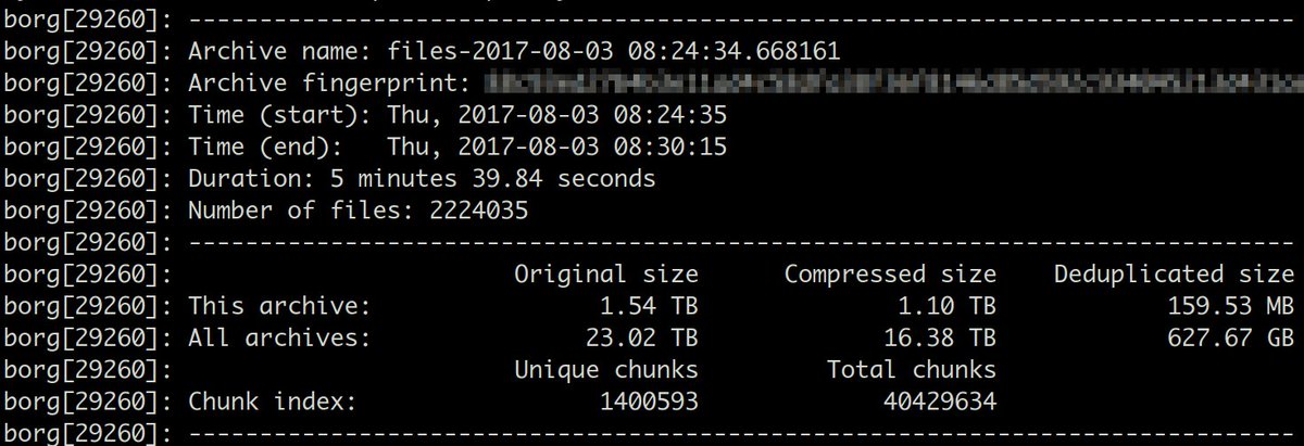 h3ndrk's tweet image. from another happy #borgbackup user 😃