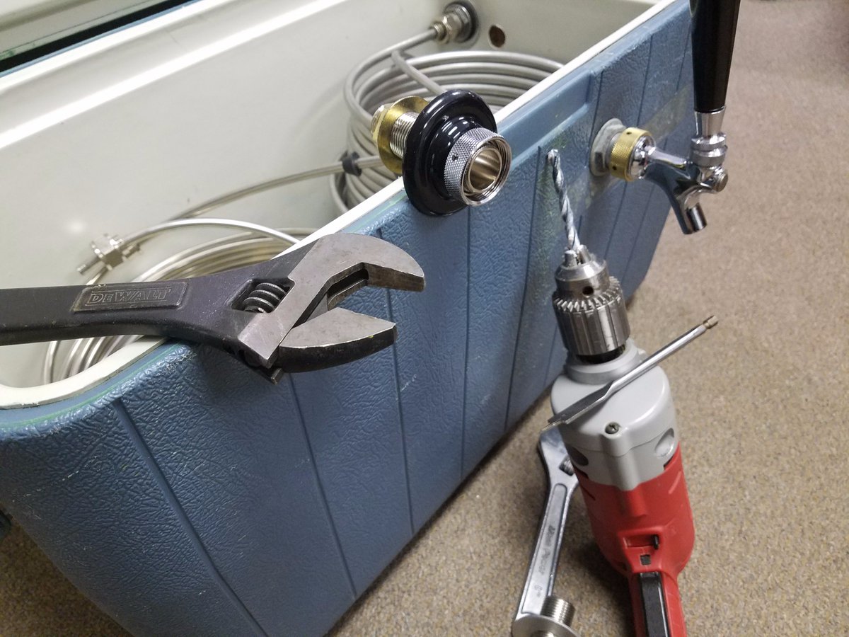 BullCityBrew's tweet photo. Welcome everyone to #BuildABox, your local #jockeybox builders. How can we help you serve your #homebrew today? #CraftYourCraft https://t.co/gxECRPfeFs