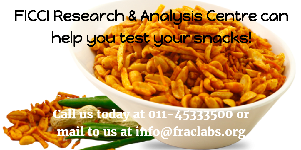 FRAC_labs's tweet photo. Get your namkeen, biscuits and all other snacks tested today!
Call 7042492166
Mail to us at info@fraclabs.org https://t.co/IPJFASJsly