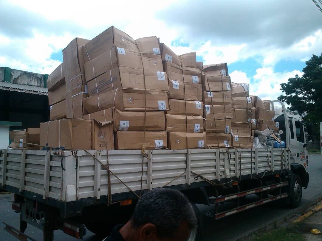 Salimos cargados d soluciones para el pueblo que tanto confía en <a href="/NicolasMaduro/">Nicolás Maduro</a> #SomosVenezuela llegó para quedarse <a href="/JMariarosa/">María Rosa Jiménez</a> <a href="/sramirez_fp/">Soraida Ramirez</a>