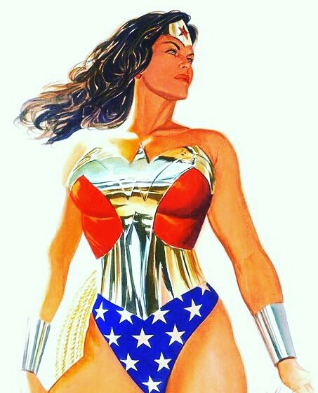 #wonderwoman #alexross #art