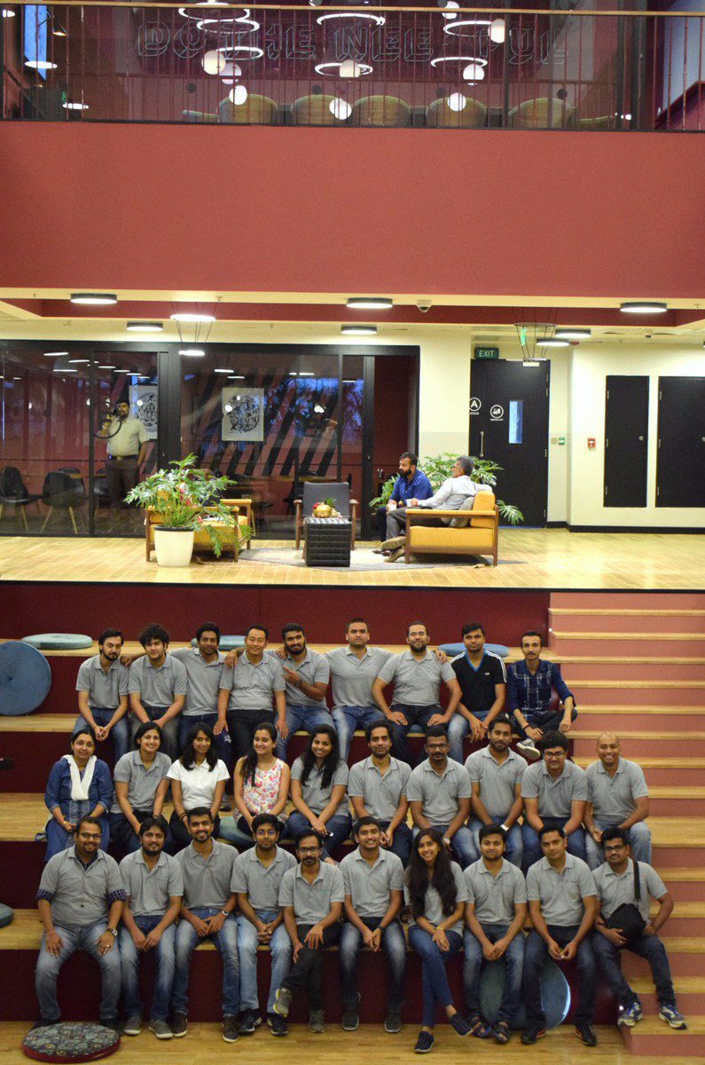 honasagere's tweet photo. Team @knowlarity Bangalore now @WeWork #WeWorkGalaxy swanky new workplace for #KickAss team https://t.co/gPx9JGrXXe