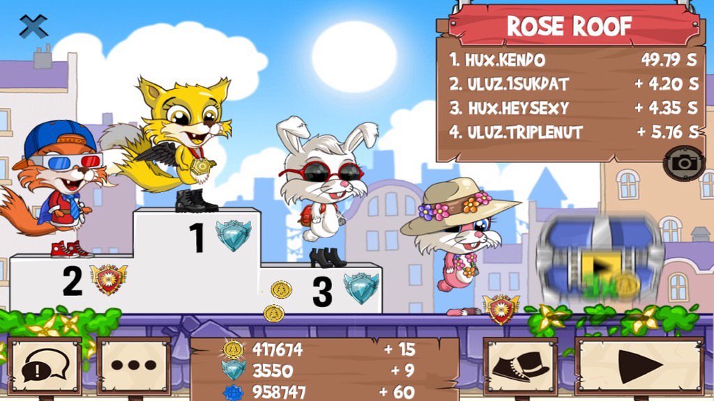 reynax_'s tweet photo. I just played a golden fox! #funrun2 #Kendo #1sukdat #Triplenut https://t.co/b1ayb3Og16