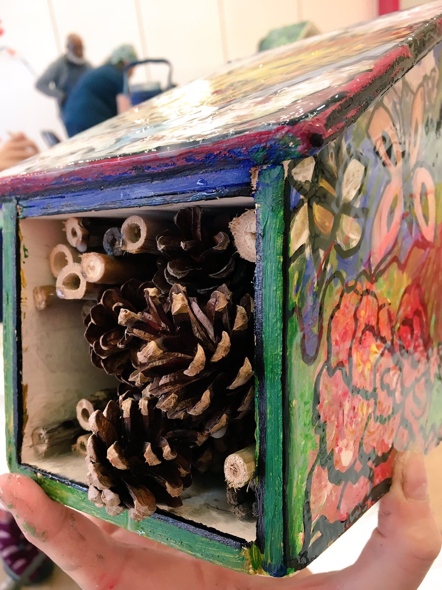 robynwoolston's tweet photo. @BigLotteryFund @birk_summerart And there's more :-) we're building #insecthotels #bugboxes in an #intergenerational #art project #opentoall @birk_summerart @BigLotteryFund https://t.co/RtPHYAOFON