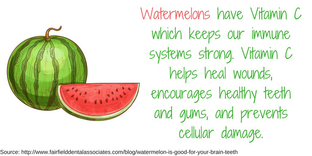 SafcoDental's tweet photo. National Watermelon Day is today! Eat watermelon, it will protect your #teeth and #gums. https://t.co/4d5tVwrva5