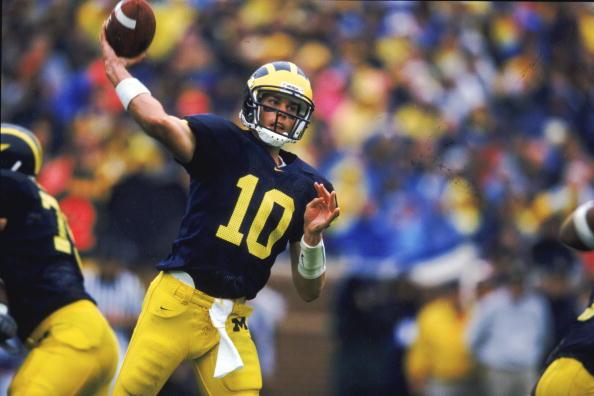 Happy 40th birthday to Tom Brady! to his days at Michigan. 