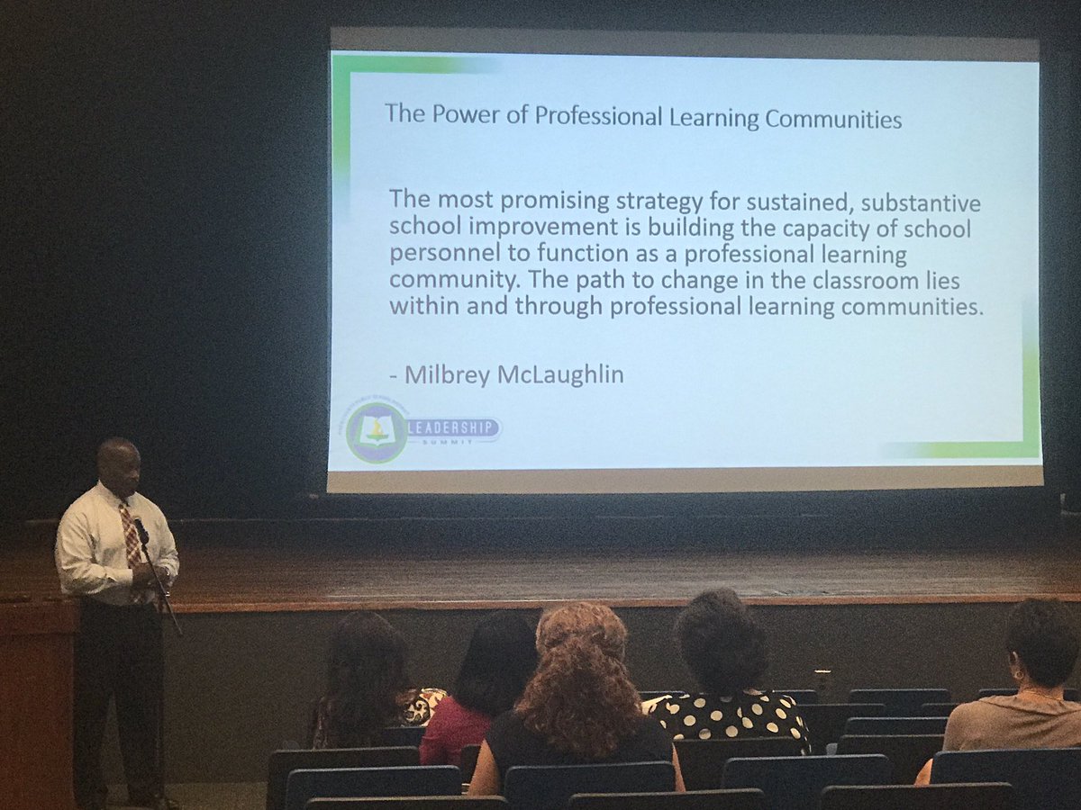 Development and implementation of an effective school leadership team, the power of Professional Learning Communities @AlfordOnTheGo