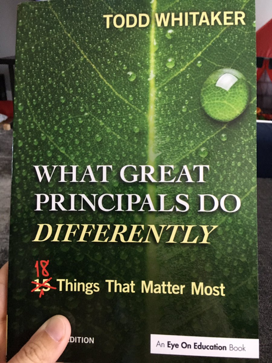 MrsRMcDonald's tweet image. When you have great teachers, you will have a great school #whatgreatprincipalsdodifferently #simpleconcept #summerreading #opcpqp