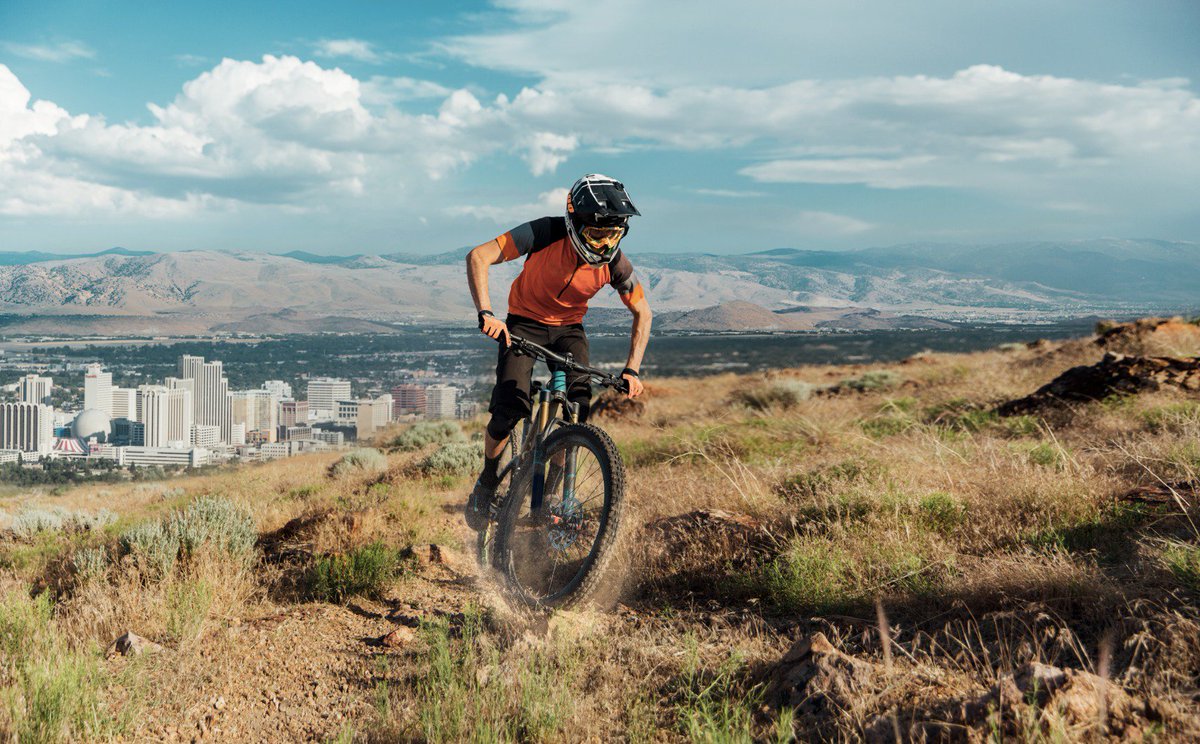 renotahoe's tweet photo. The largest annual industry bike show in the country is coming to #RenoTahoe. Can't wait to see @Interbike in 2018! https://t.co/V5rRLGZEsn https://t.co/cYUn7fqCDk