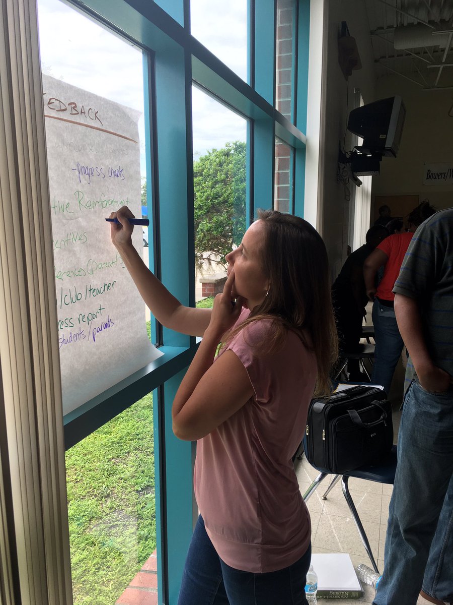 madam_educator's tweet photo. Thoughtful contemplation during a training activity. Love working with my fellow credit recovery teachers &amp; schools! #hvspreplan #edgenuity https://t.co/e9I0aXcAVZ