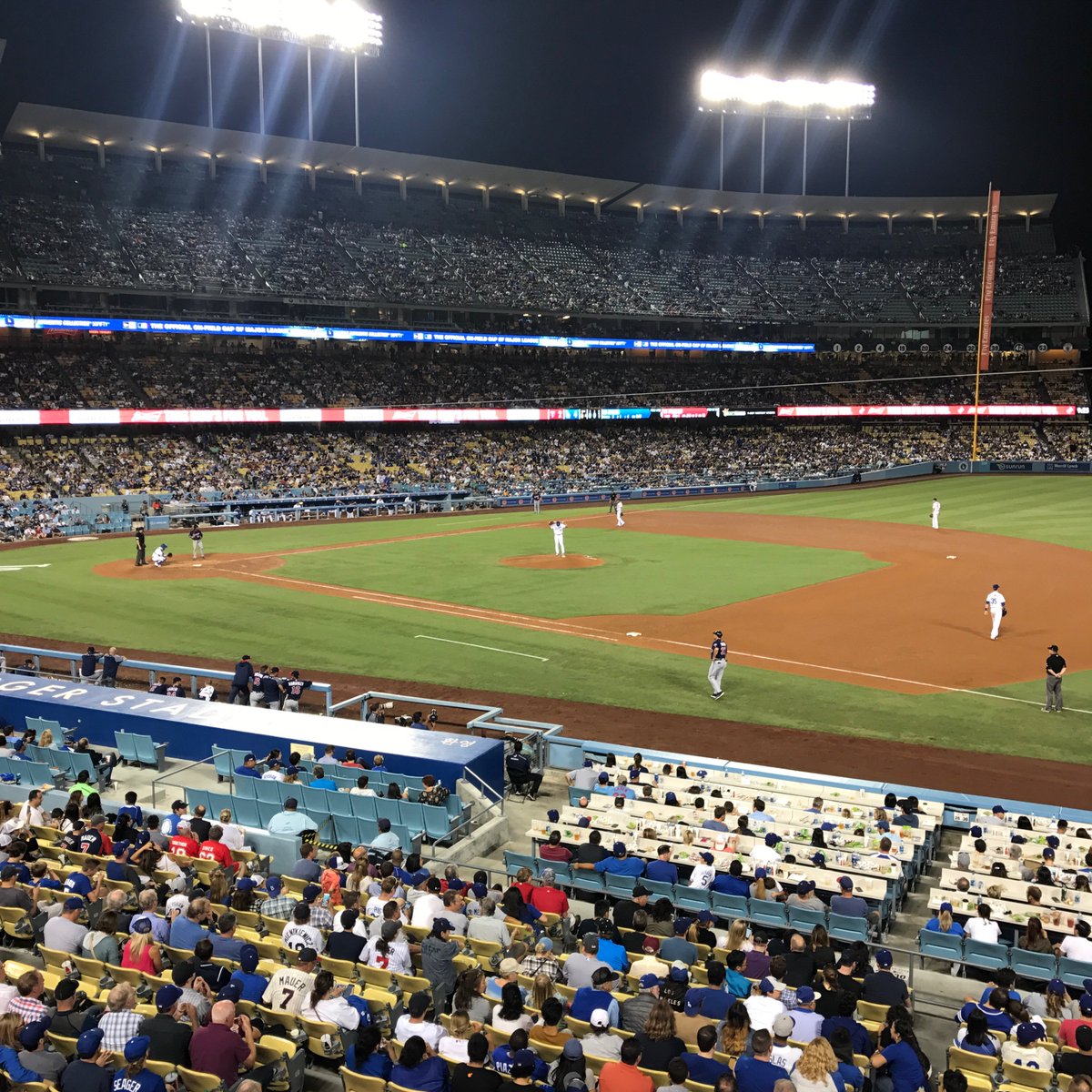 TheMadisonVine's tweet photo. Cheering on the city that inspires us every day. #dodgers #weouthere #teamouting https://t.co/DiM9xs2Kmx
