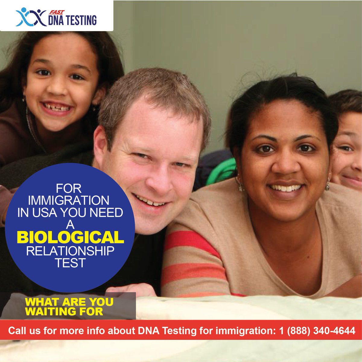 fastdnatesting's tweet image. Looking for a #immigration DNA test lab? We are AABB Certified DNA Center, connect at 1(888)340-4644 or goo.gl/3ypRVo #DNATesting