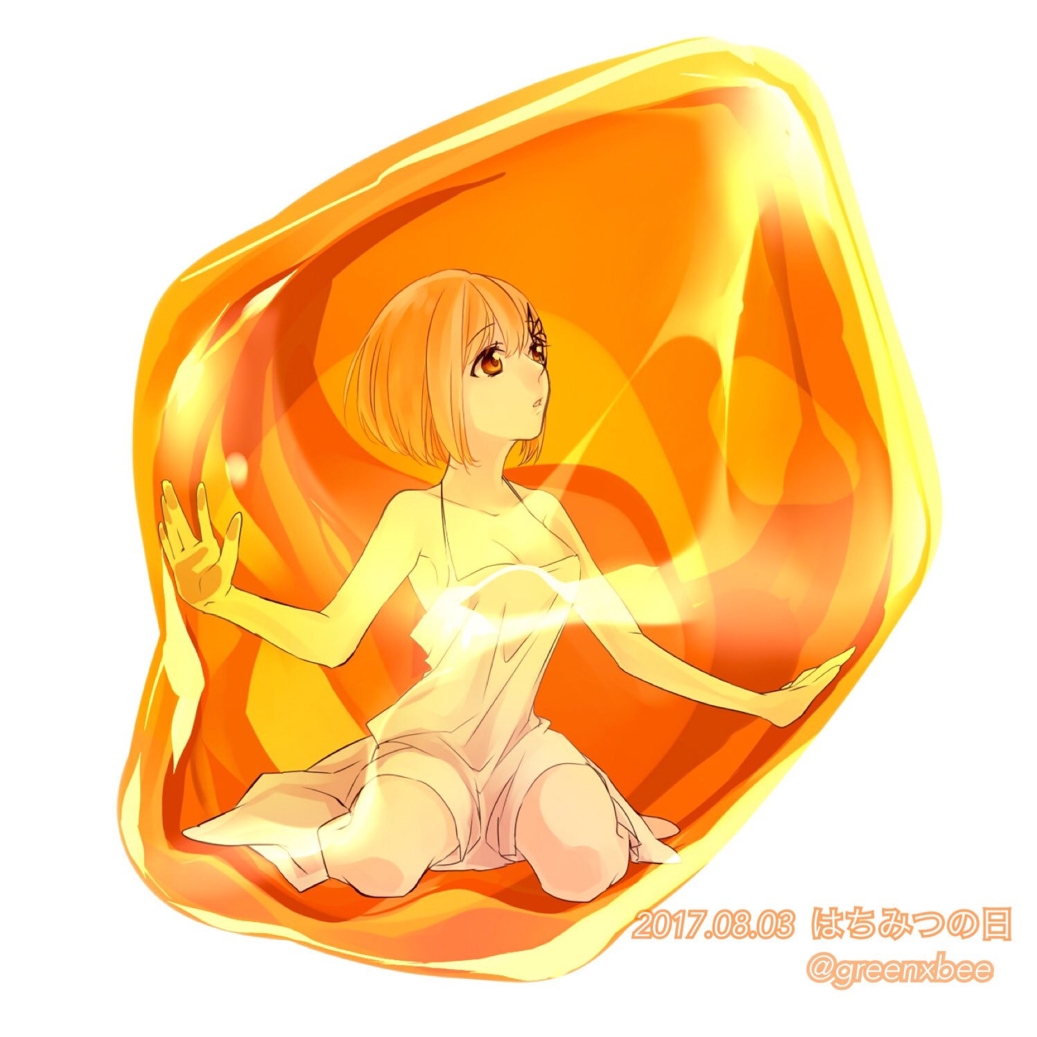 碧 蜂 على تويتر 盛大に出遅れた蜂蜜の日 西洋蜜蜂を擬人化した子をはちみつの欠片に閉じ込めたよ 蜂蜜の日 蜂蜜の日なので蜂蜜がけのよその子が見たい 碧 蜂 على تويتر 盛大に出遅れた蜂蜜の日 西洋蜜蜂を擬人化した子をはちみつの欠片に閉じ込めたよ 蜂蜜の日 蜂蜜の日なので蜂蜜がけのよその子が見たい
