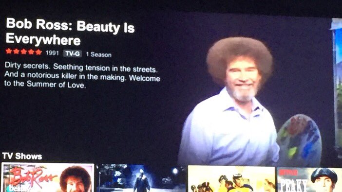 DaveWeasel's tweet photo. Hey @netflix this show didn't fit the description at all, but I'm not disappointed. https://t.co/f6HL2tf3vh