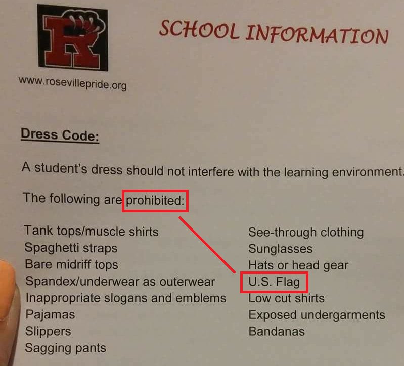 ScottPresler's tweet photo. ATTENTION:

Dear Michigan parents,

1st day of school is Tuesday, Sept. 5th. Send your kids to school in American flags.
#ThursdayThoughts https://t.co/Lf2qqzXwBm