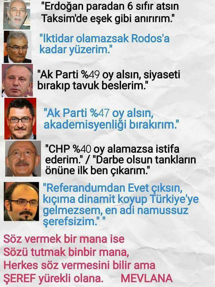 #İçerdekiHainCHP
Söz vermek mana ise 
Sözü tutmak binbir mana 
Herkes söz vermesini 
Bilir ama 
ŞEREF yürekli olana