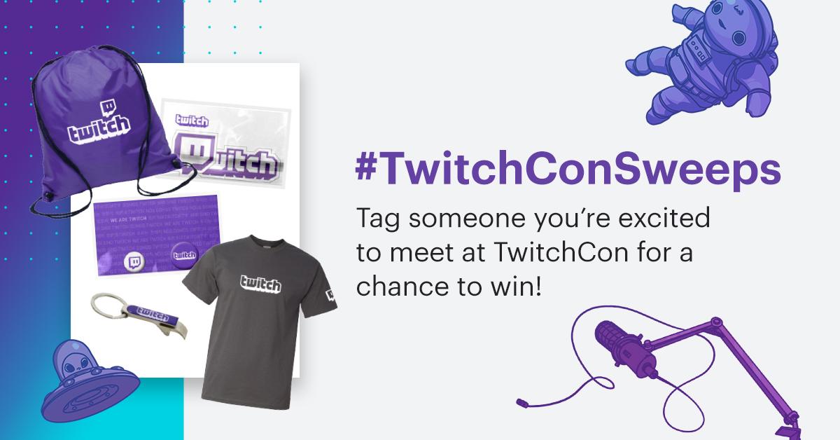 TwitchCon tweet picture