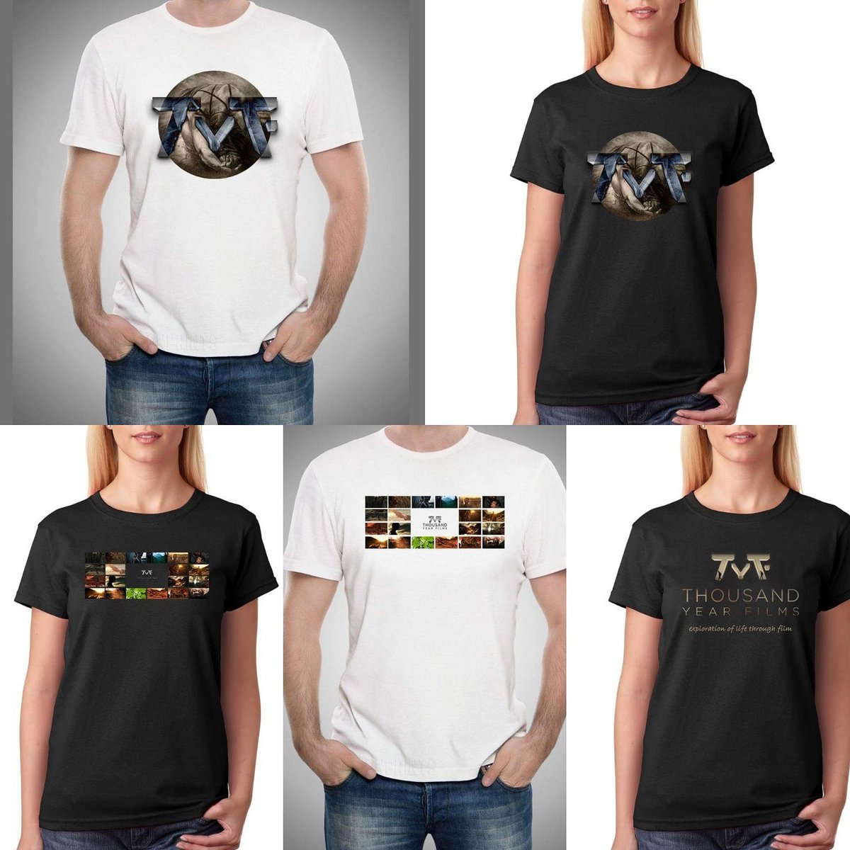 TYFilmsInc's tweet image. New shirts coming in! Get one at the No Greater Love festival next weekend! They will be available on our website soon! #thousandyearfilms