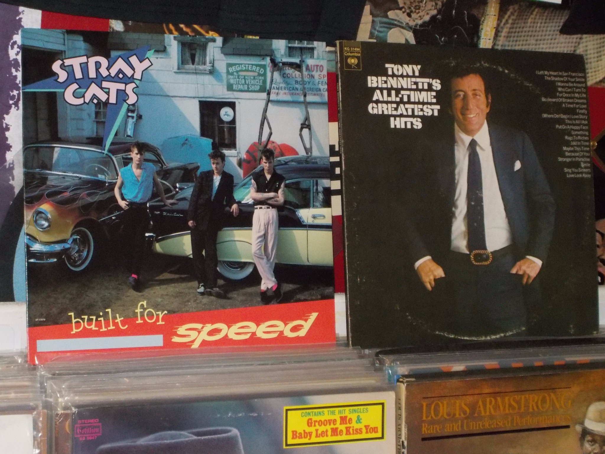 Happy Birthday to Lee Rocker of the Stray Cats & Tony Bennett 