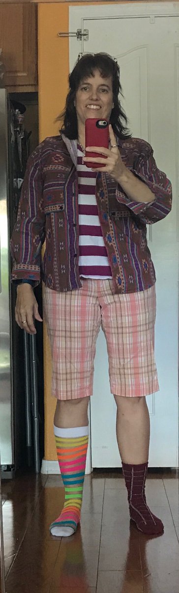 Why does everyone keep asking me if it's "Mismatch Day"?  What does that even mean?? Hmmmm