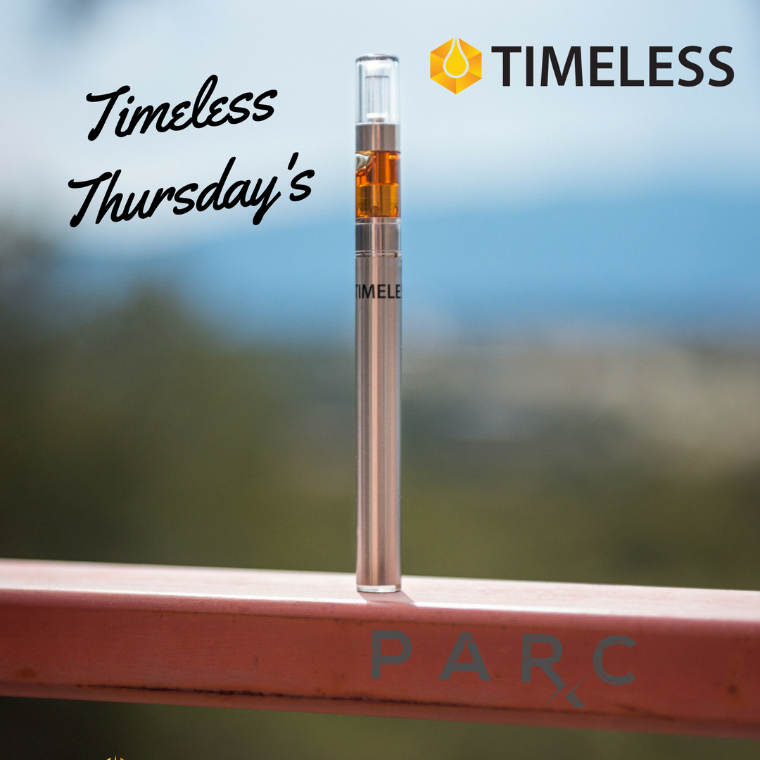 localjointaz's tweet photo. Come by the PARC for Timeless Thursdays! Free case and battery with any timeless cartridge for the first 15 people.
#parcmmj #leaflylist https://t.co/eUtJdyMSls