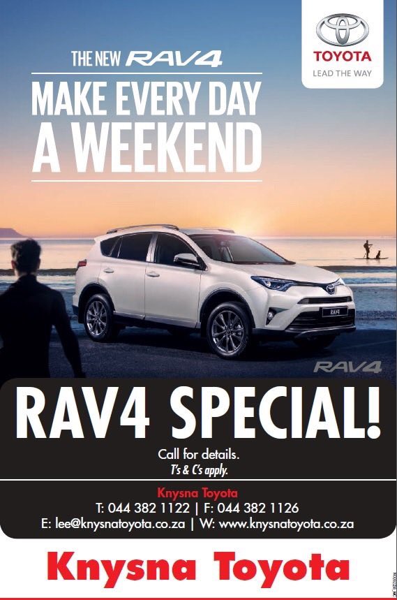 RAV4 Special this August! Call 0443821122 for info. T's &amp; C's apply