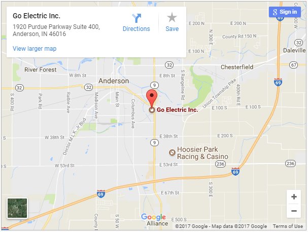 You can now search for Go Electric's new office on Google Maps! bit.ly/2vx9xGW