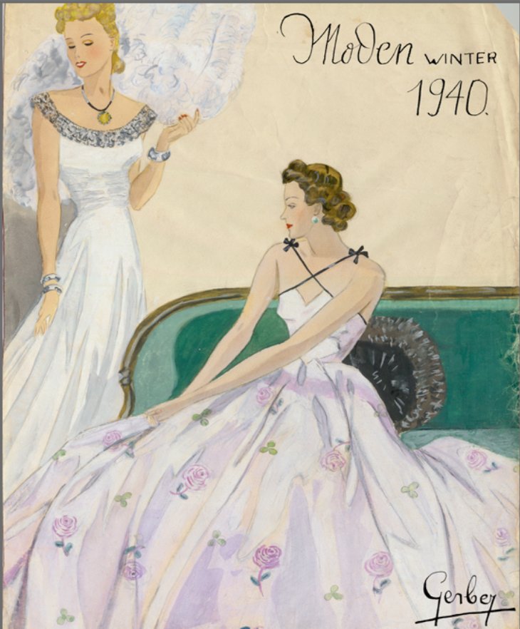 GerberTech's tweet photo. #TBT to H. Joseph Gerber's illustration of 1940s decadence!
Tag #GerberTech & show us what you can create! ✒️
#FashionIllustration #Textiles https://t.co/iZz2VfsFtv