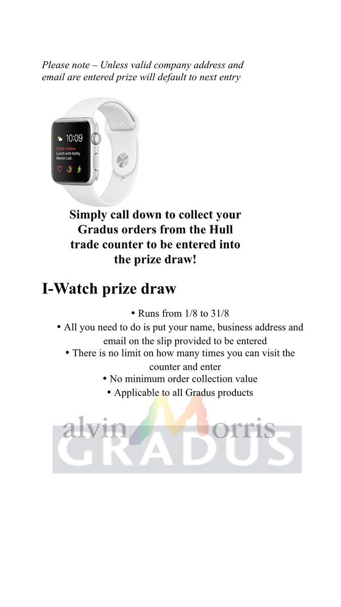 AlvinmorrisHull's tweet photo. August offer at Alvin Morris - Hull, great prize to be had. https://t.co/Fh9tJMTnYp
