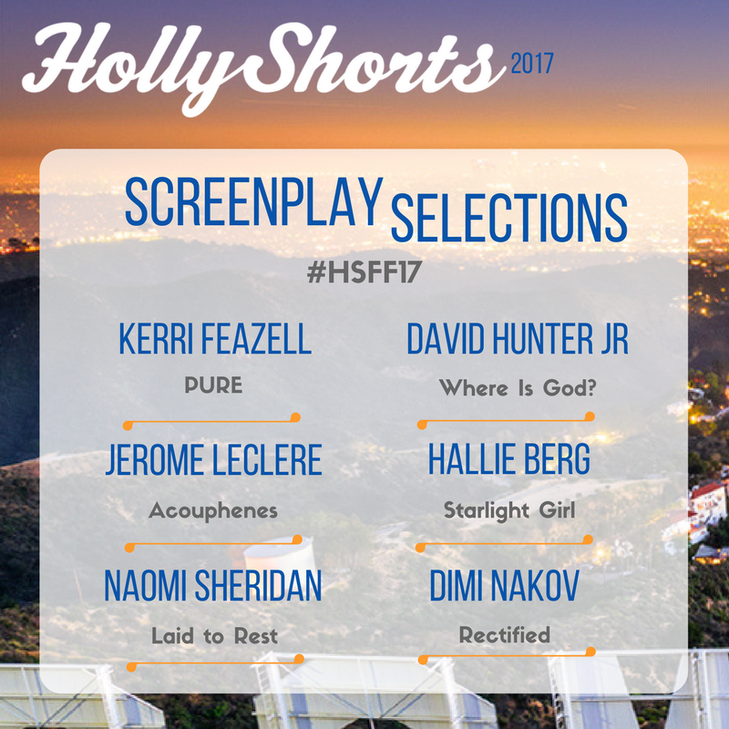 HollyShorts's tweet photo. Congratulations! #HSFF17 #ScreenplaySelections https://t.co/S3j6jM57HY