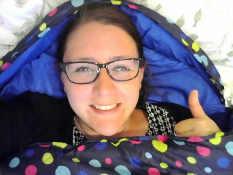 RedShoesCaitlin's tweet photo. My new sleeping bag just arrived! #zzz https://t.co/F7RQV2GjUN