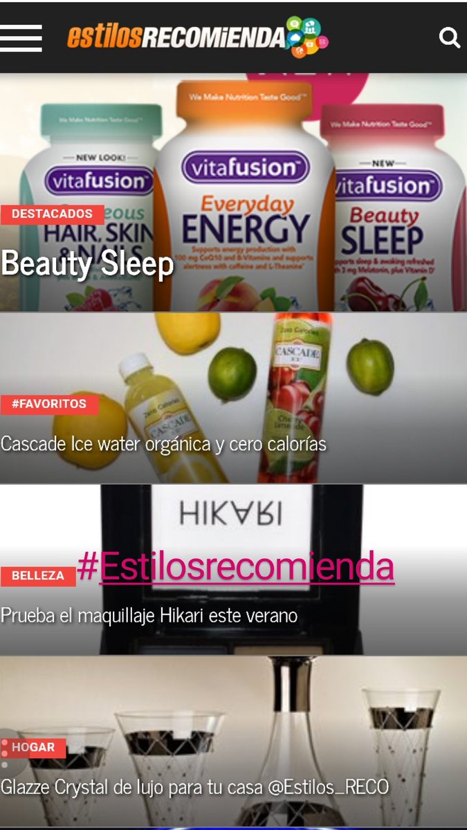 #FelizJueves nuevos post de recomendaciones publicados estilosrecomienda.com cientos de opciones #socialmediamarketing <a href="/sorayaalcala/">SorayaAlcalá</a>