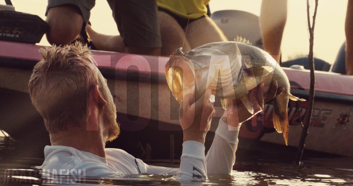 jaredoutlaw's tweet image. TODAY!!! The music vidja for my new song "Catch a Fish" drops at 8pm EST/5pm PST!!! 🔥🔥🔥🎣 #catchafish