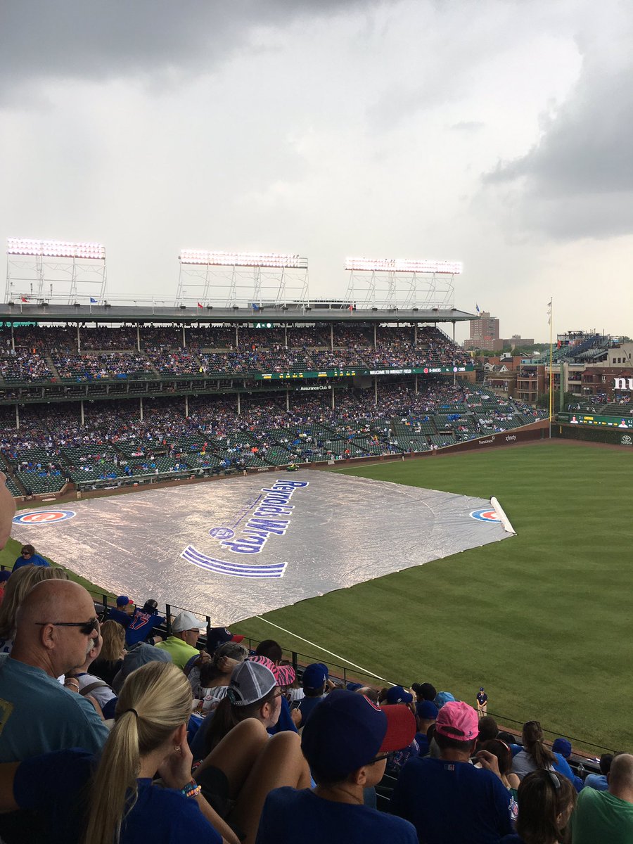tiesONties's tweet photo. Great. We brought a little Seattle weather to the game. Let's go, Cubs. Um, Mariners! https://t.co/Kw1ReRpzol
