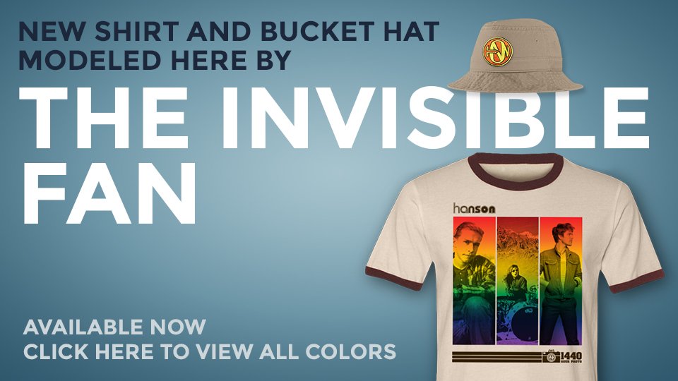 _hollywouldnt's tweet image. OMG I think @hansonmusic surpassed my own pun cheesiness in their new ad #invisibleman #invisiblefan #Iseewhatyoudid #eventhoughitsinvisible