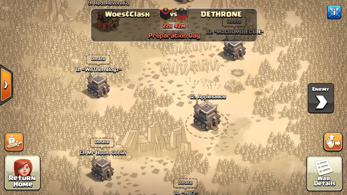 GL guys! <a href="/dethrone_Clan/">DETHRONE_CoC</a> @ArtofWarCoC

2/5/engi 11/9s to 3/5/9s
