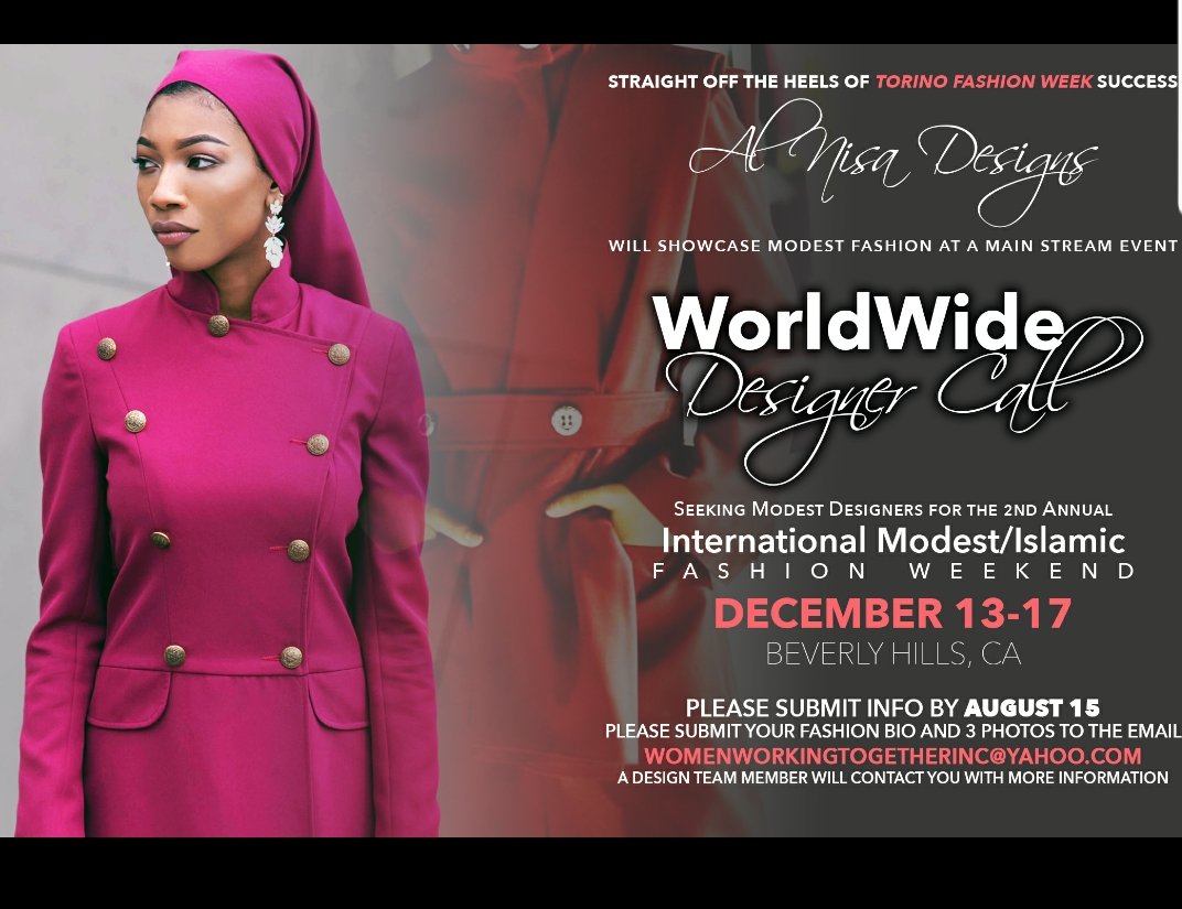 MuhammadSonya's tweet photo. #Designers #designercall #beingblackandmuslim #coveredgirl #islamicfashion #modestfashion #islam https://t.co/mdUje1cGFJ