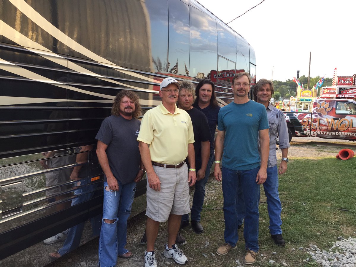 At Holzer nite. Gallia Co Jr Fair with Little Texas