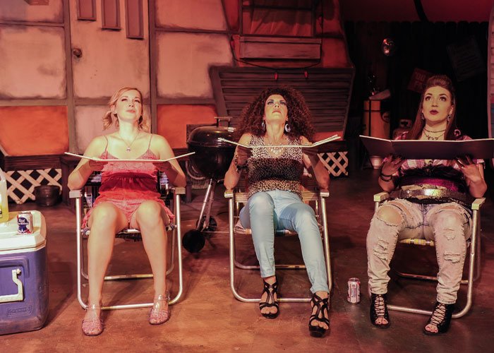 sierrarep's tweet photo. Production Photos of "Trailer" taken in the last couple of days. Michael Kramer's set deserves kudos galore, as well as the TALENTED cast! https://t.co/SppGLABs9W